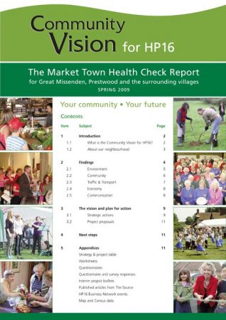 Front cover of Market Town Health Check 2009
