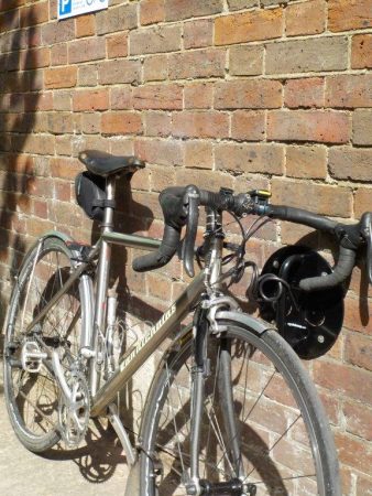 bike parking area at Prestwood Coop