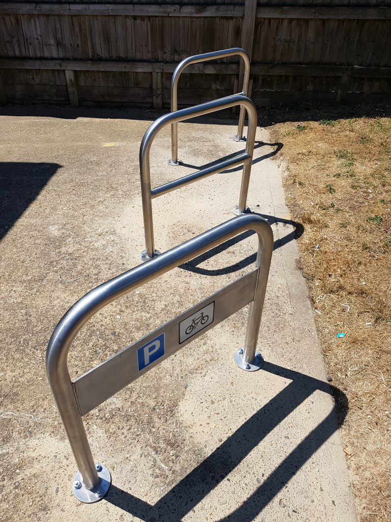 Sheffield Type bike parking stands