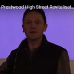 Ben Hamilton-Baillie presenting his plan for Prestwood